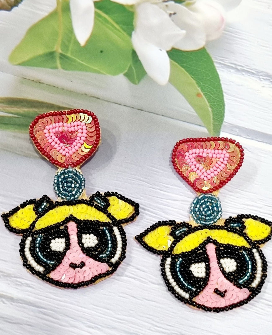 POWERPUFF EARRINGS