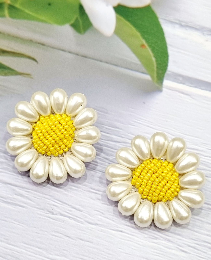 SUN FLOWER EARRINGS