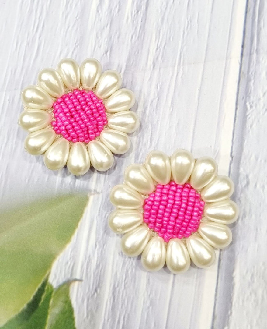 SUN FLOWER EARRINGS