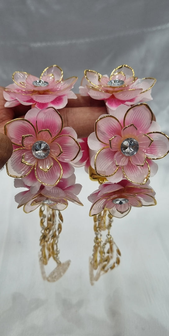 RAISIN PINKFLOWER BANGLE SKU106
