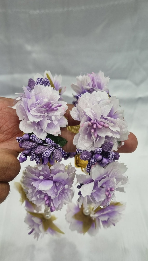 LAVENDER FLOWER BANGLE SKU105