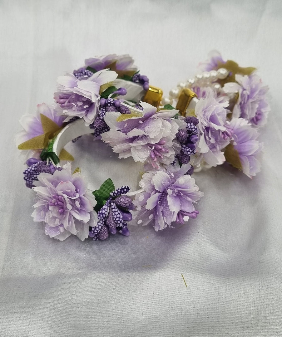 LAVENDER FLOWER BANGLE SKU105
