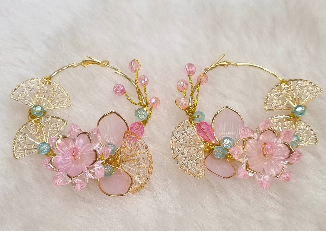 Lotus earring sku48