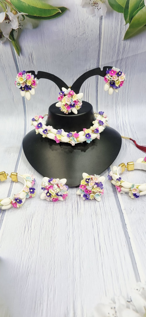 MULTICOLOUR THAI FLOWER SET SKU519