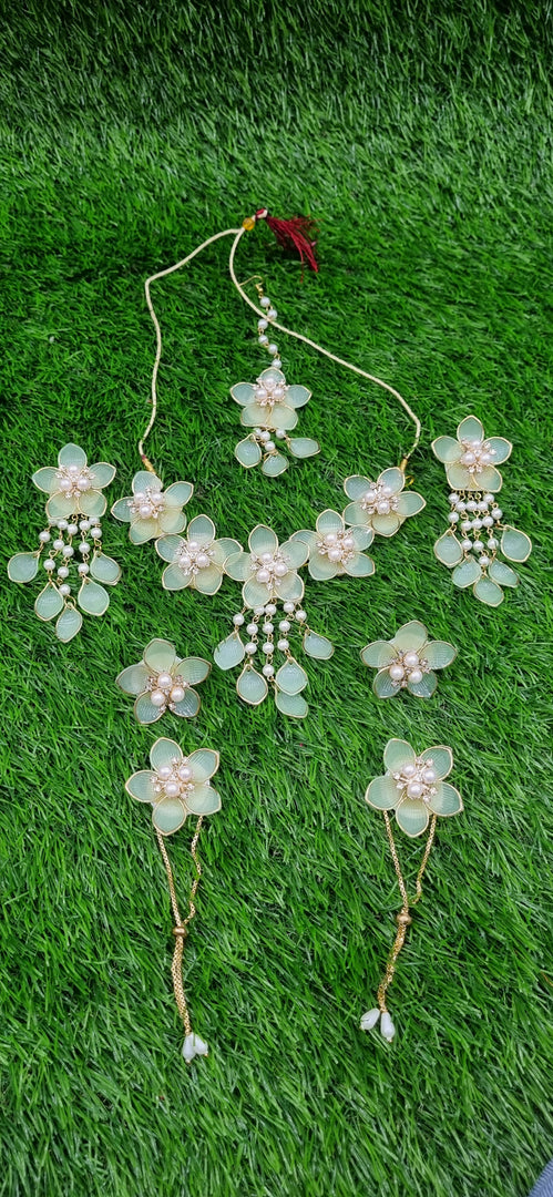 SKU BLUE ACRYLIC HANDMADE Jewellery Sets for Womens SKU608