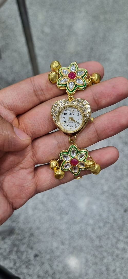 KASHMIRI KUNDAN WATCH for Womens SKU620