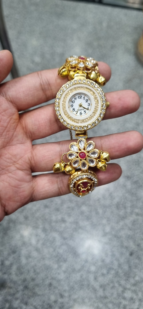 KUNDAN WATCH for Womens SKU616