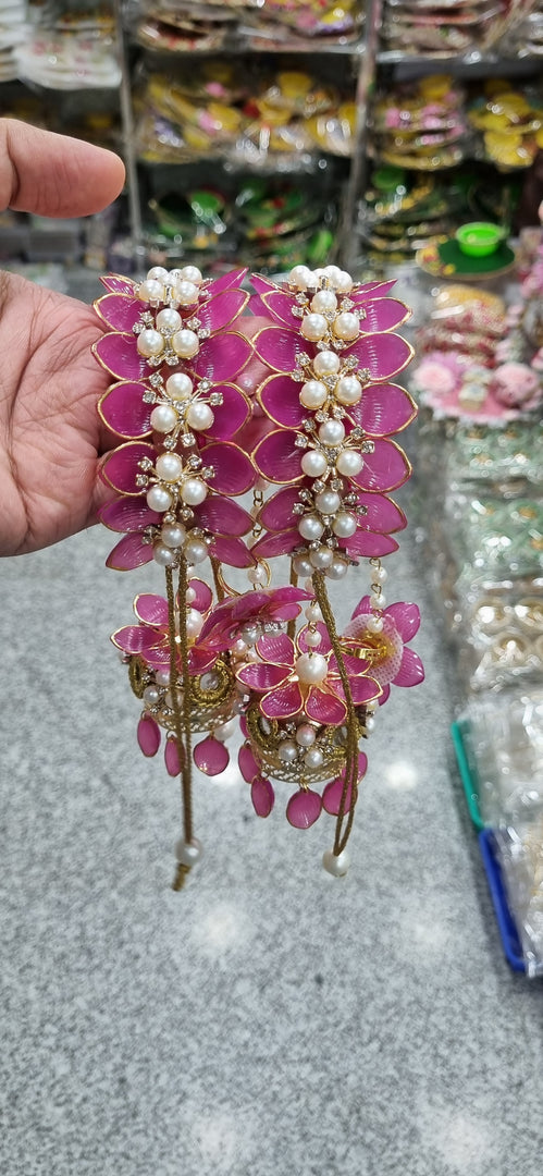 ACRYLIC RANI COLOUR HATHPHOOL for Womens SKU637