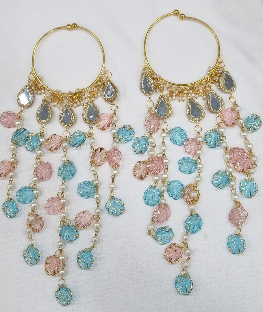 OPENABLE SKY BLUE & PINK COLOUR KALEERA  for Womens SKU 654
