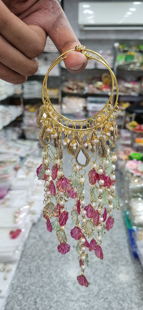 OPENABLE RANI & GREEN COLOUR KALEERA  for Womens SKU 657