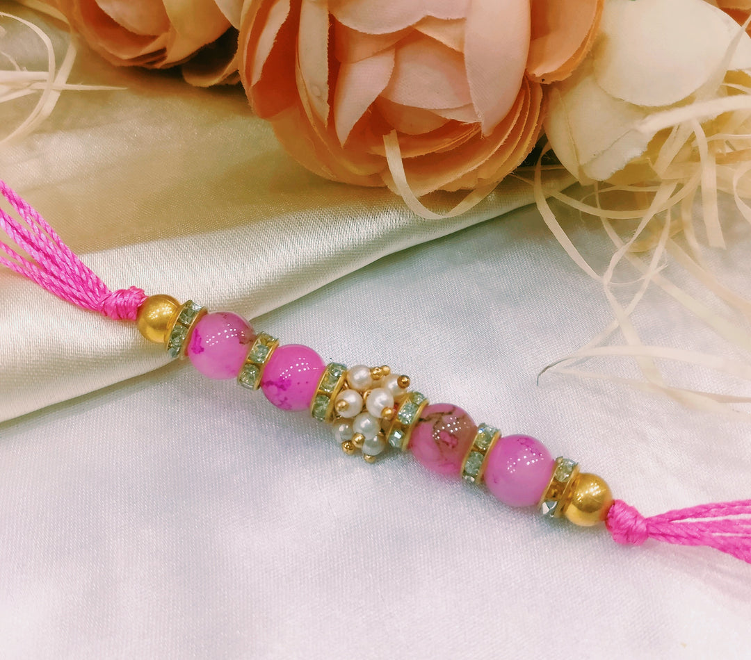 CRYSTAL MOTIF RAKHI