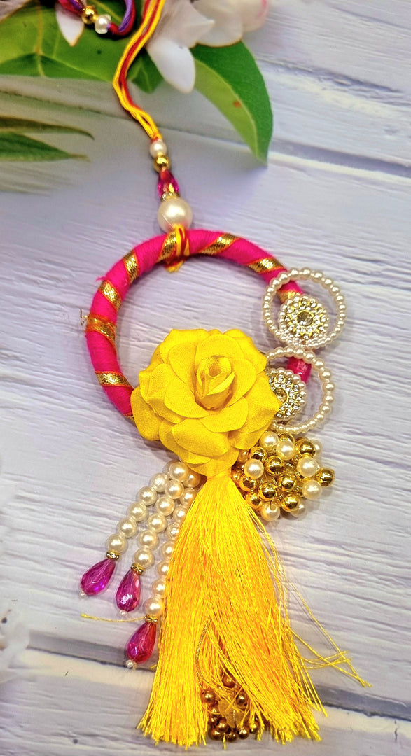 YELLOW CHUDA RAKHI