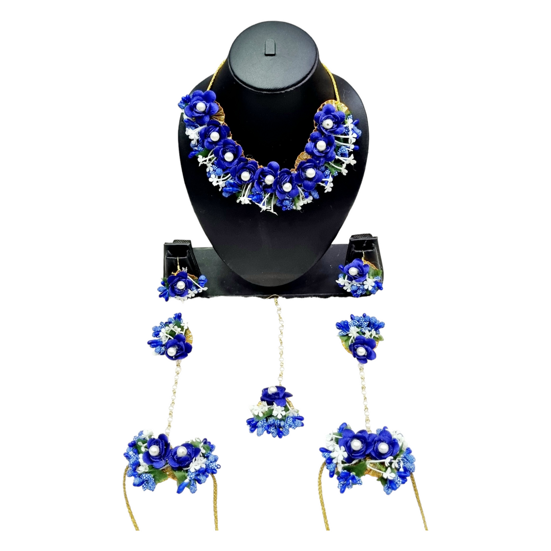 Floral Jewellery Necklace Set for Girls and Women