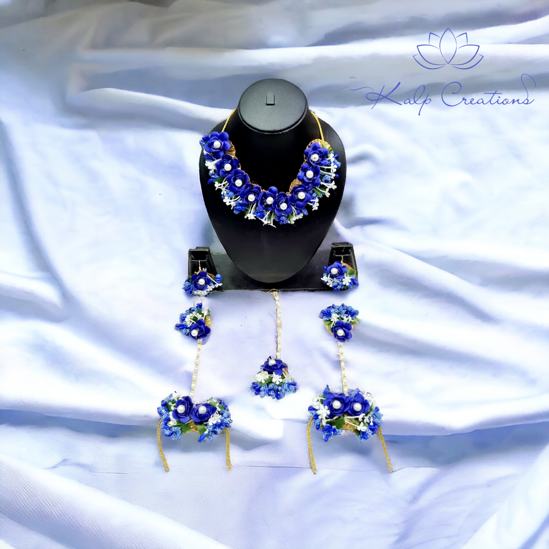 Floral Jewellery Necklace Set for Girls and Women