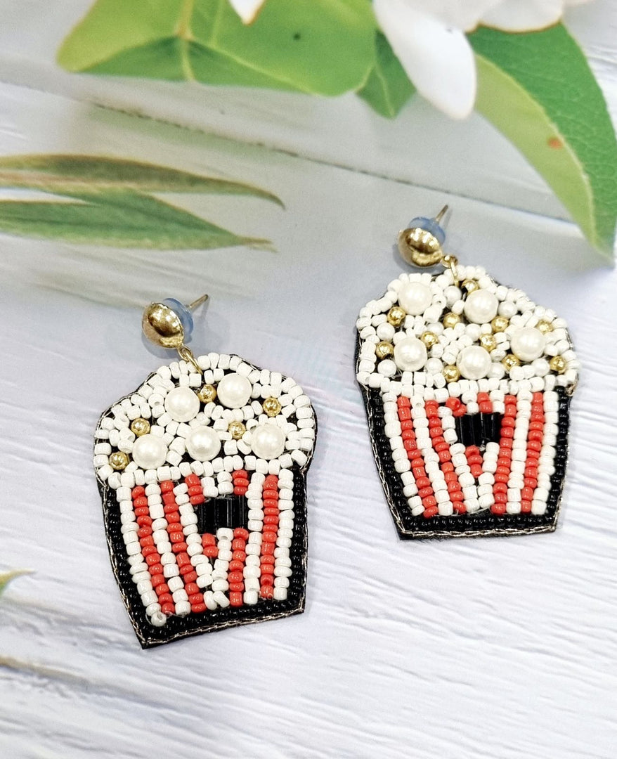 POPCORN HANDMADE EARRINGS