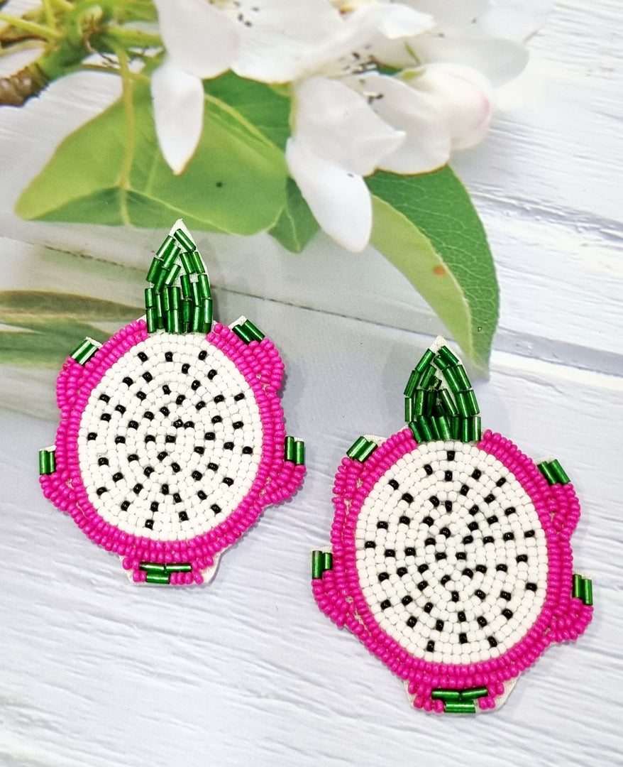 DRANGON FRUIT EARRINGS