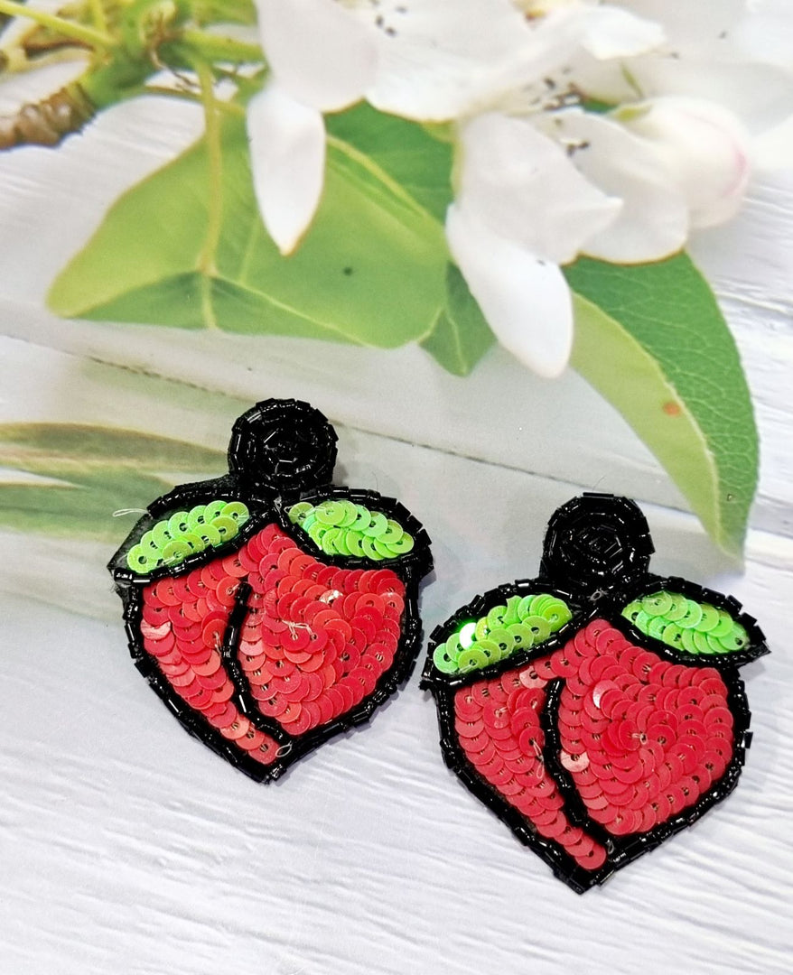 STRAWBERRY EARRINGS