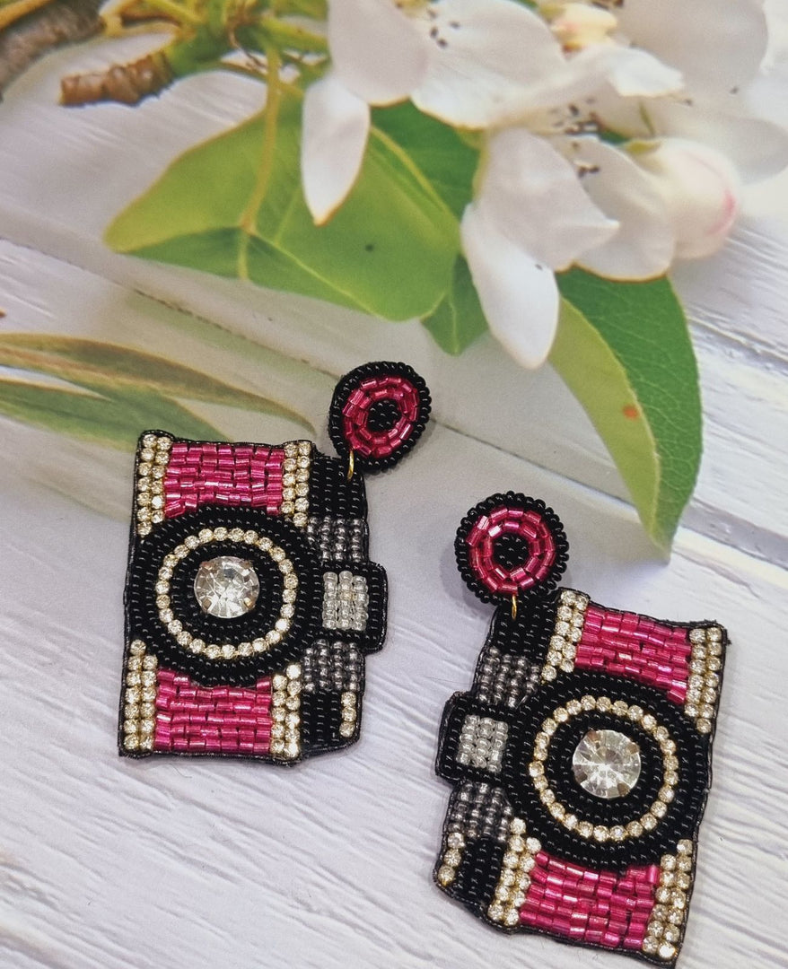 CAMERA EARRINGS