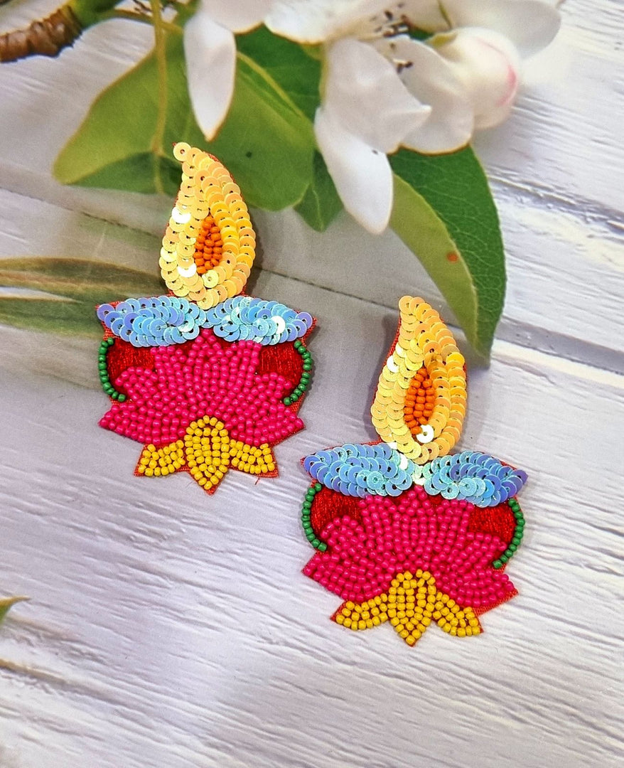 COLORFUL DEEP EARRINGS