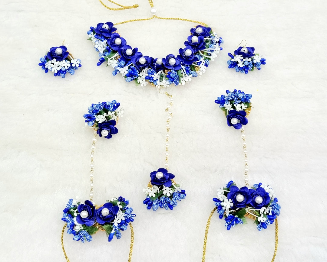 Floral Jewellery Necklace Set for Girls and Women