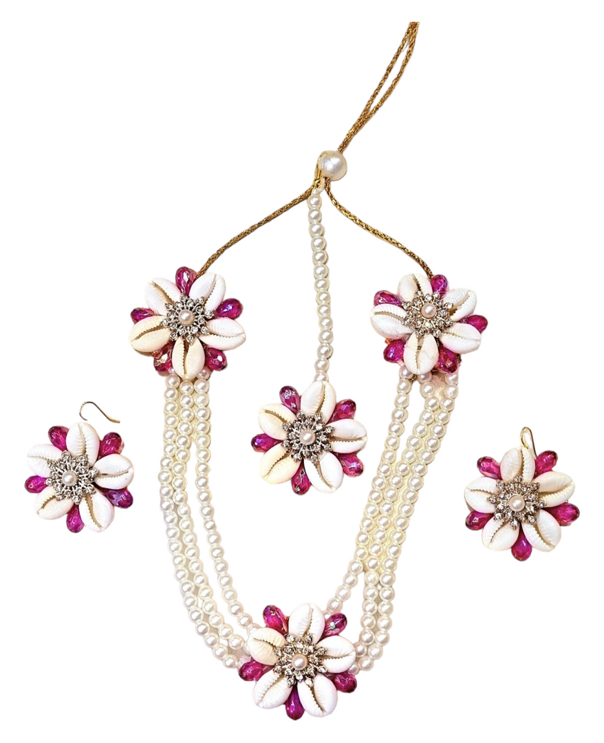 PINK Crystal Jewellery Sets for Womens and Girls